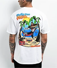 Foos Gone Wild Fooville Vacation White T-Shirt