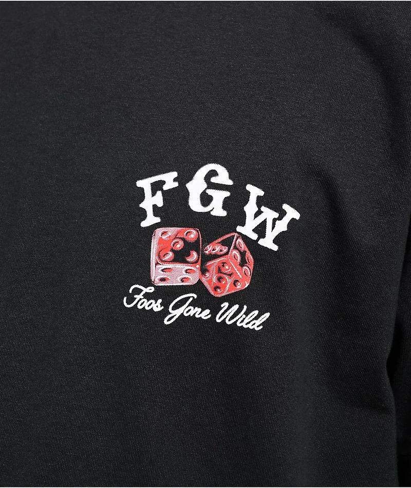 Foos Gone Wild I Win Black T-Shirt