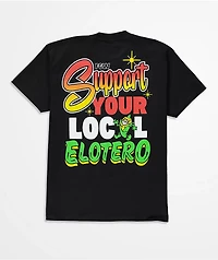 Foos Gone Wild Local Elotero Black T-Shirt