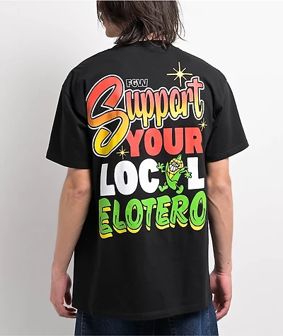 Foos Gone Wild Local Elotero Black T-Shirt
