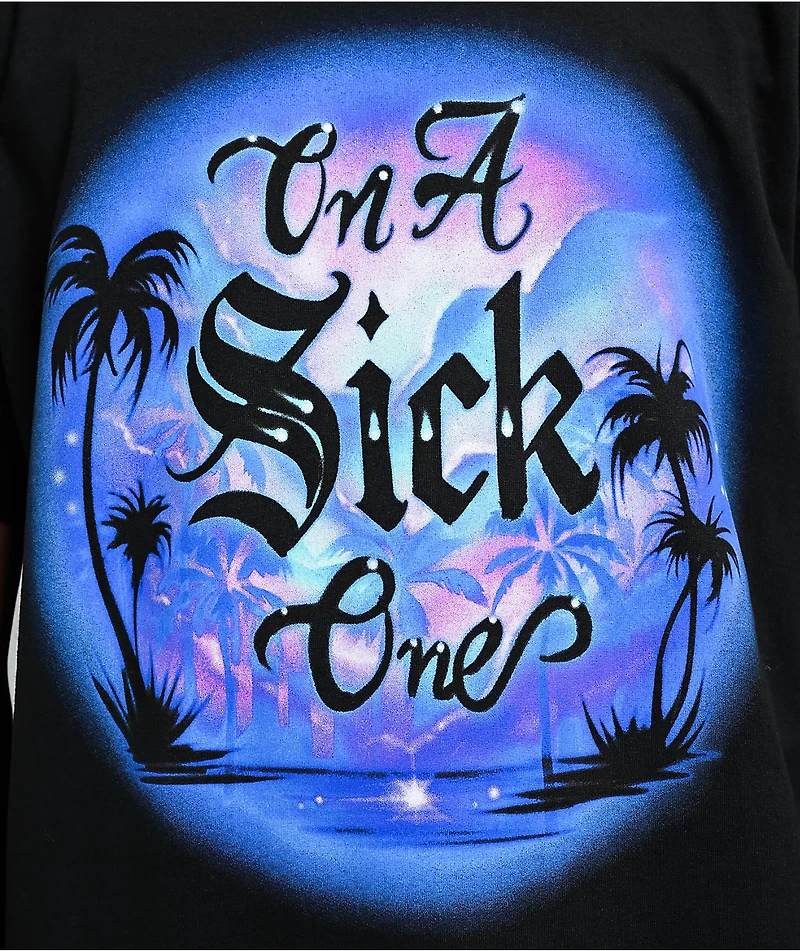 Foos Gone Wild On A Sick Foo Sumer Black T-Shirt
