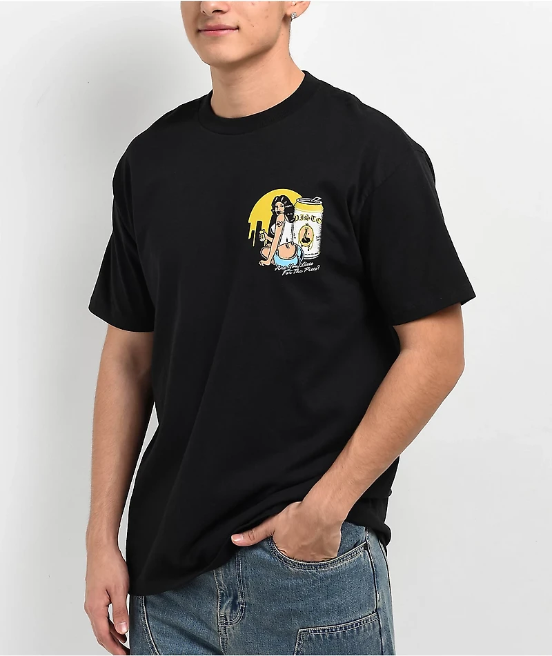 Foos Gone Wild Pisto Hyna Black T-Shirt