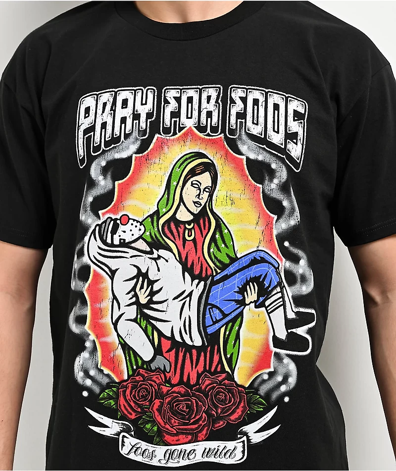 Foos Gone Wild Pray For Black T-Shirt