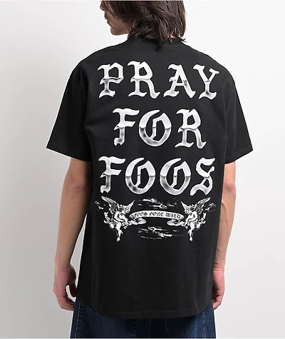 Foos Gone Wild Pray For Foos Black T-Shirt