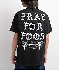 Foos Gone Wild Pray For Foos Black T-Shirt