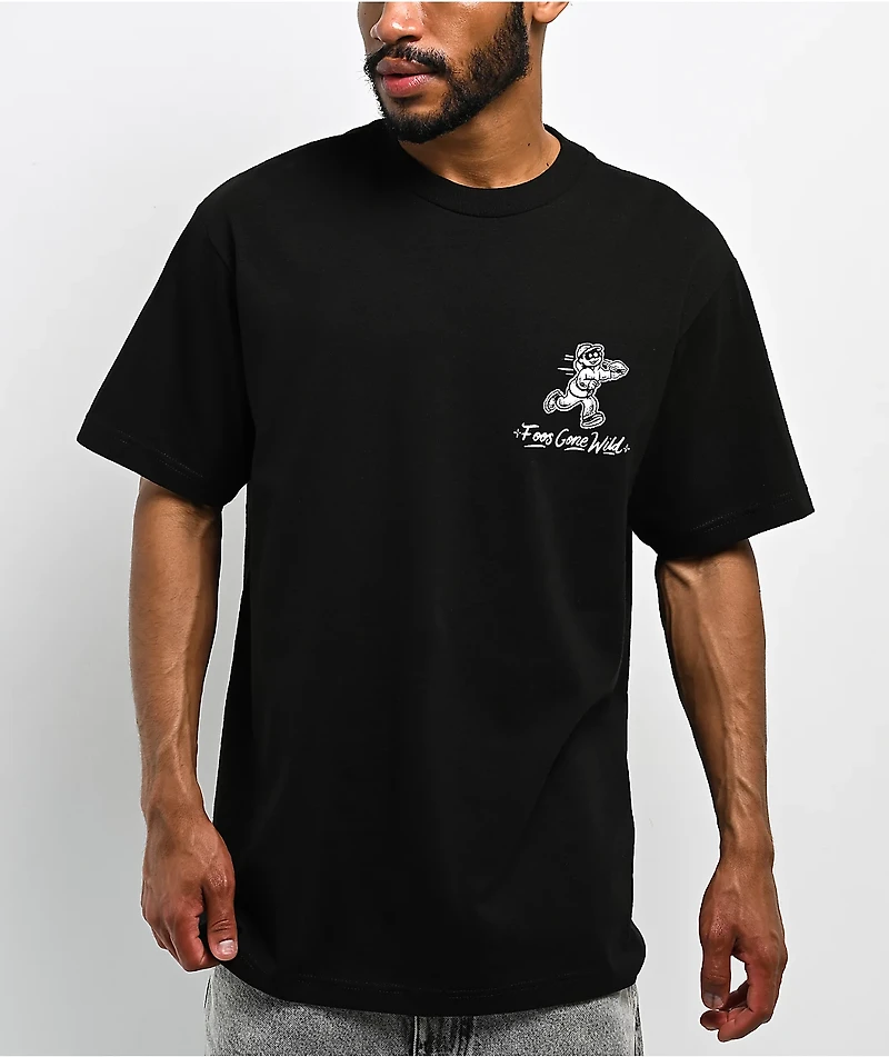 Foos Gone Wild Torta Pounder Black T-Shirt