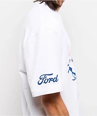 Ford x True Religion Logo White T-Shirt