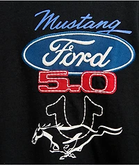 Ford x True Religion Mixed Logo Black Heavyweight T-Shirt
