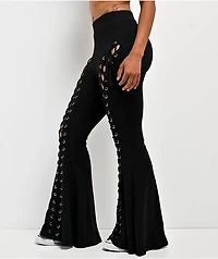 Forest Ink Alice Black Flare Pants