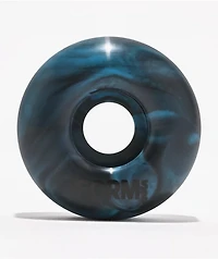 Form 103a Black & Blue Swirl Skateboard Wheels