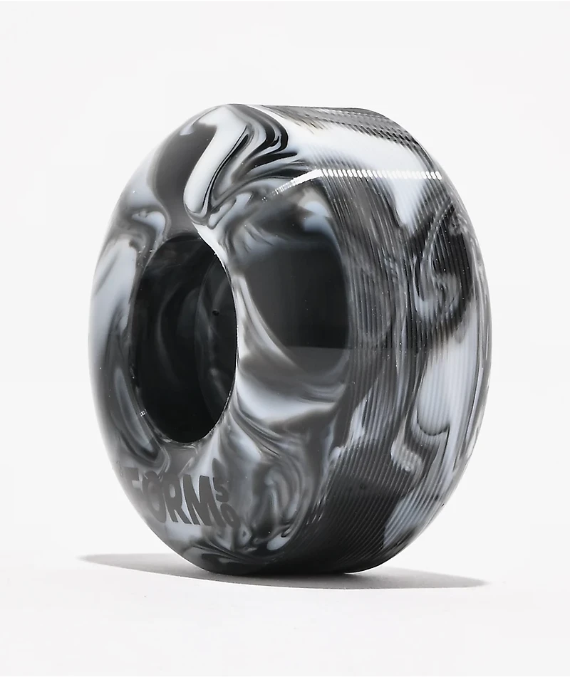 Form 103a Black & White Swirl Skateboard Wheels