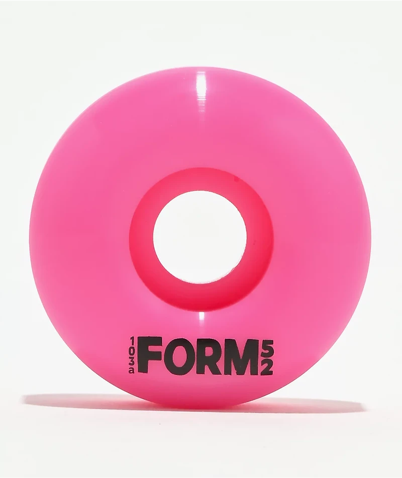 Form 103a Neon Pink Skateboard Wheels