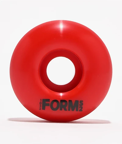 Form 103a Red Skateboard Wheels