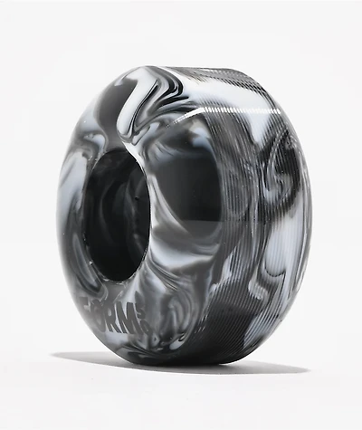 Form 50mm 103a Black & White Swirl Skateboard Wheels