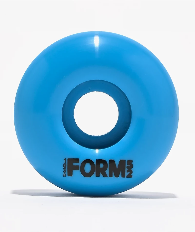 Form 52mm 103a Electric Cyan Skateboard Wheels