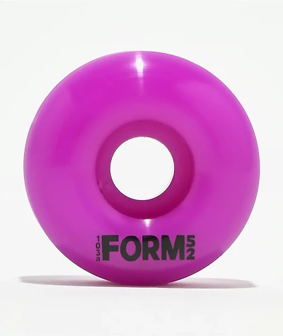 Form 52mm 103a Purple Skateboard Wheels