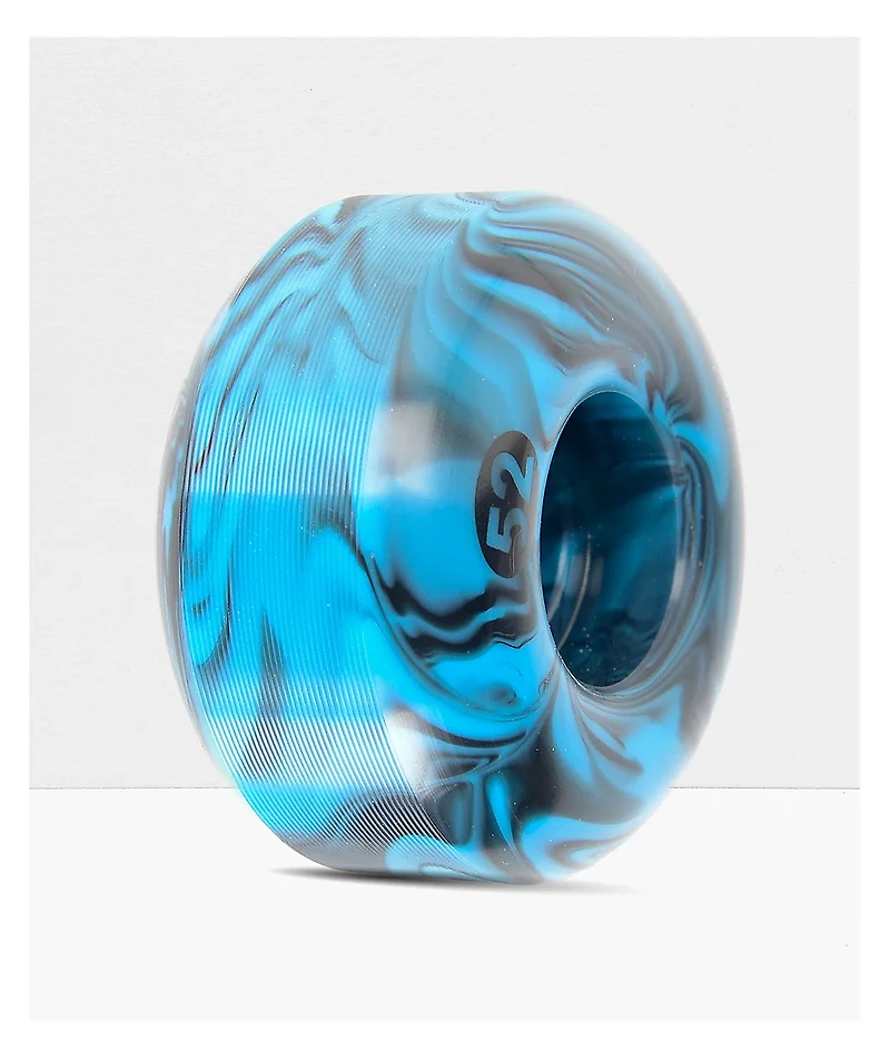 Form Black & Blue Swirl 52mm Skateboard Wheels