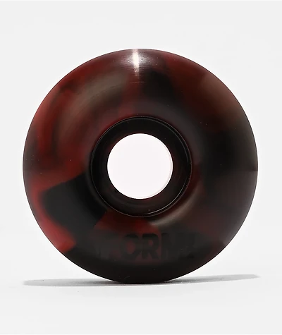 Form Red & Black Swirl 52mm 103a Skateboard Wheels