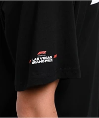 Formula 1 Las Vegas Grand Prix Lights Out Black T-Shirt