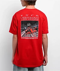 Formula 1 Las Vegas Grand Prix Lights Out Red T-Shirt
