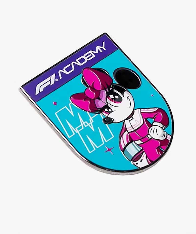 Formula 1 x Disney Minnie Crest Enamel Pin