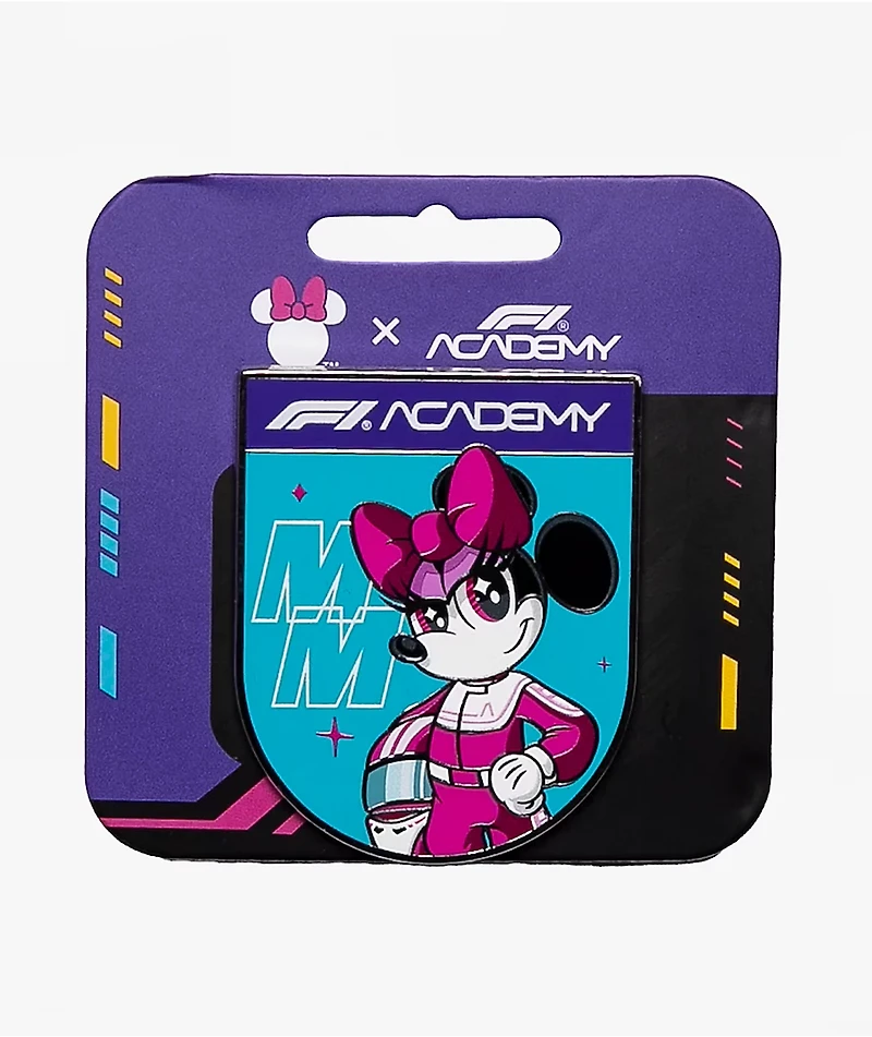 Formula 1 x Disney Minnie Crest Enamel Pin
