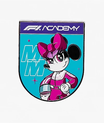 Formula 1 x Disney Minnie Crest Enamel Pin