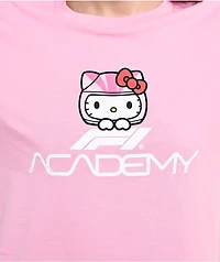 Formula 1 x Hello Kitty Logo Pink T-Shirt