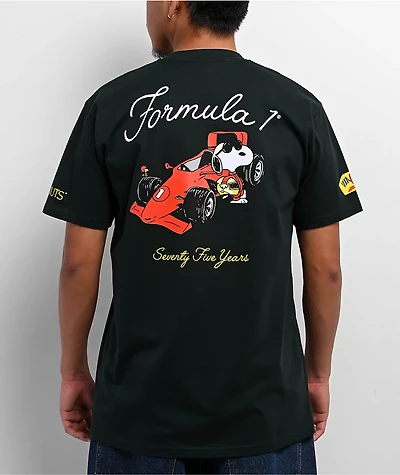Formula 1 x Peanuts 75th Anniversary Joe Cool Dark Green T-Shirt