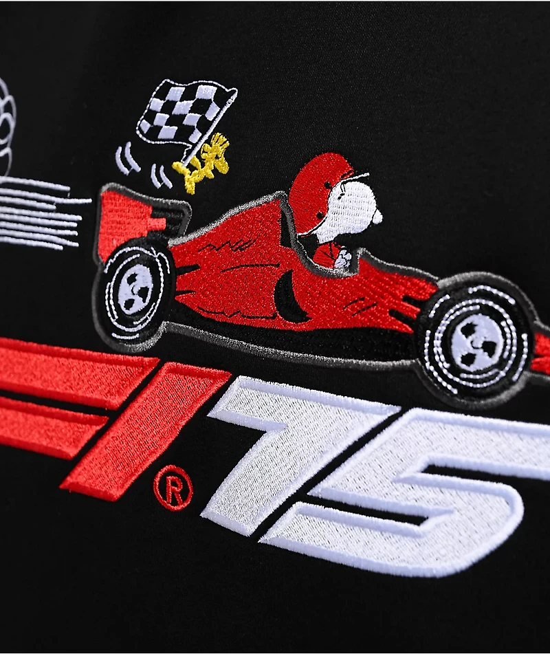 Formula 1 x Peanuts 75th Anniversary Pit Crew Black Hoodie