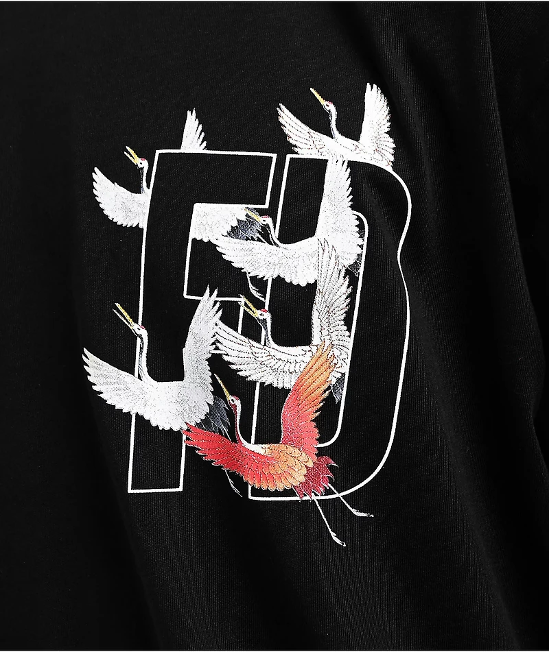 Formula DRIFT Cranes Black T-Shirt