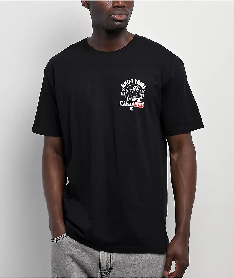 Formula DRIFT Lid Black T-Shirt