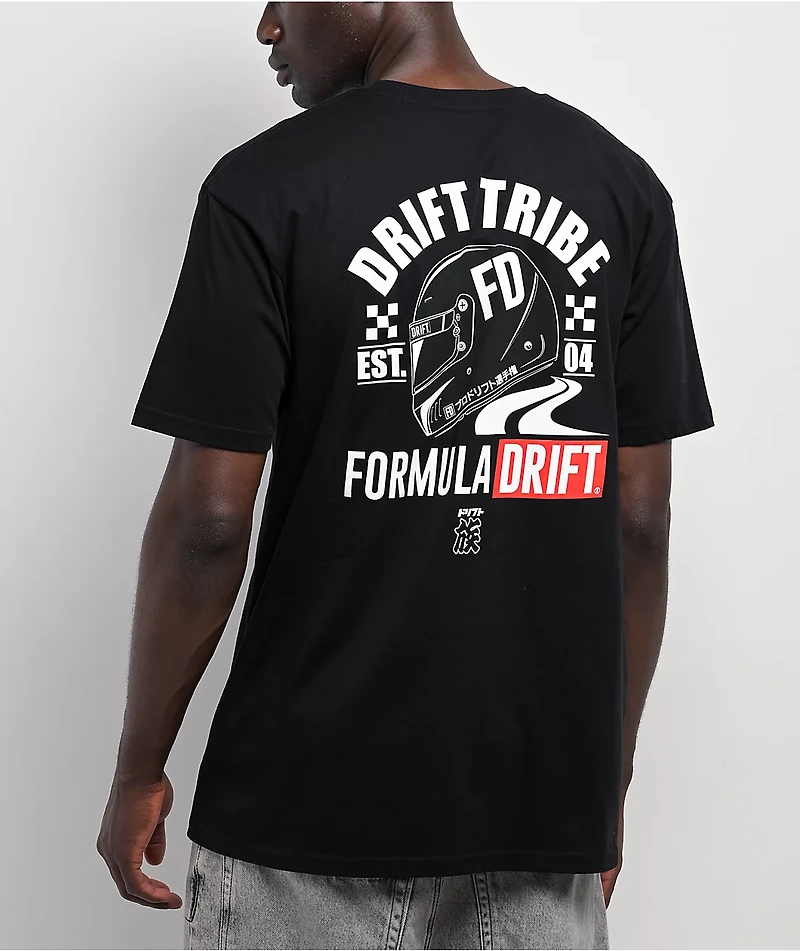 Formula DRIFT Lid Black T-Shirt
