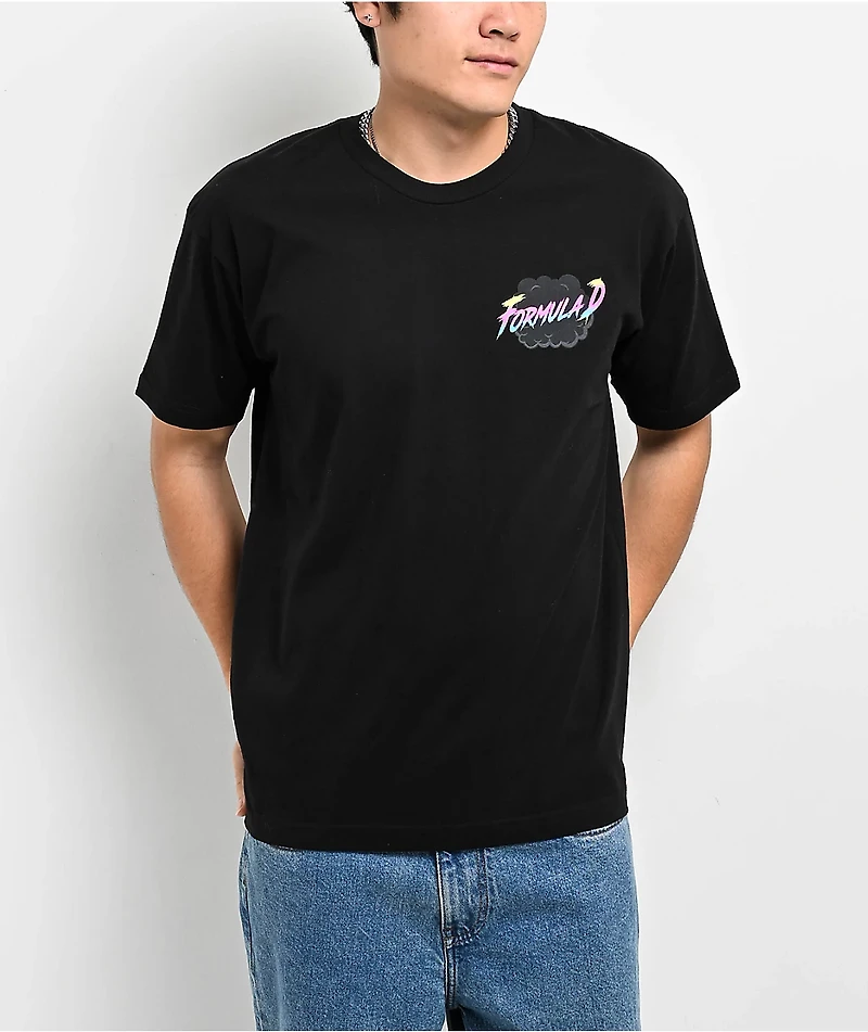 Formula DRIFT Smoke Show Black T-Shirt