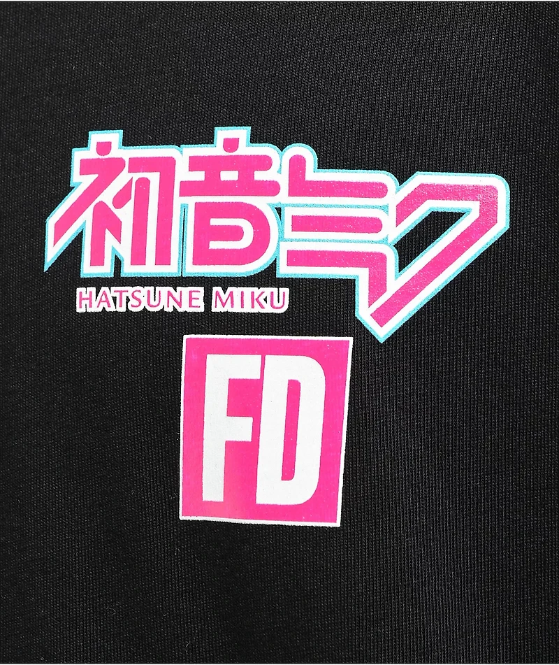 Formula DRIFT x Good Smile Racing Kanji Black T-Shirt
