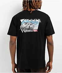 Formula Drift Hyaku Hachi Ju Black T-Shirt