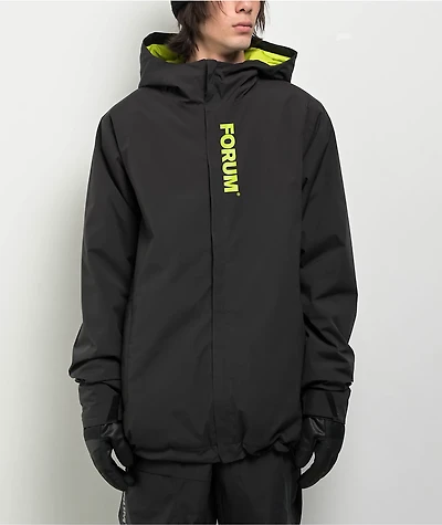 Forum Insulated Riding Black 15K Snowboard Jacket