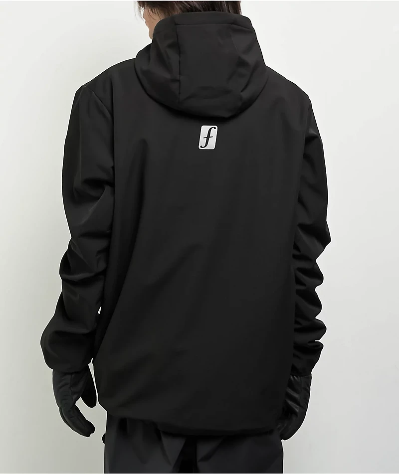 Forum Riding Black Softshell Anorak Snowboard Jacket