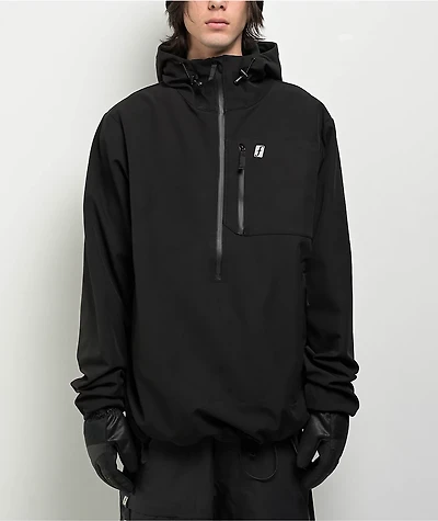 Forum Riding Black Softshell Anorak Snowboard Jacket