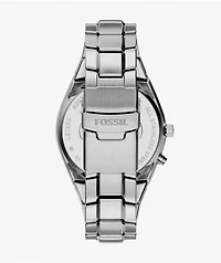 Fossil Big Tic Y2K Flame Yellow & Silver Analog & Digital Watch
