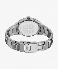 Fossil Big Tic Y2K Flame Yellow & Silver Analog & Digital Watch