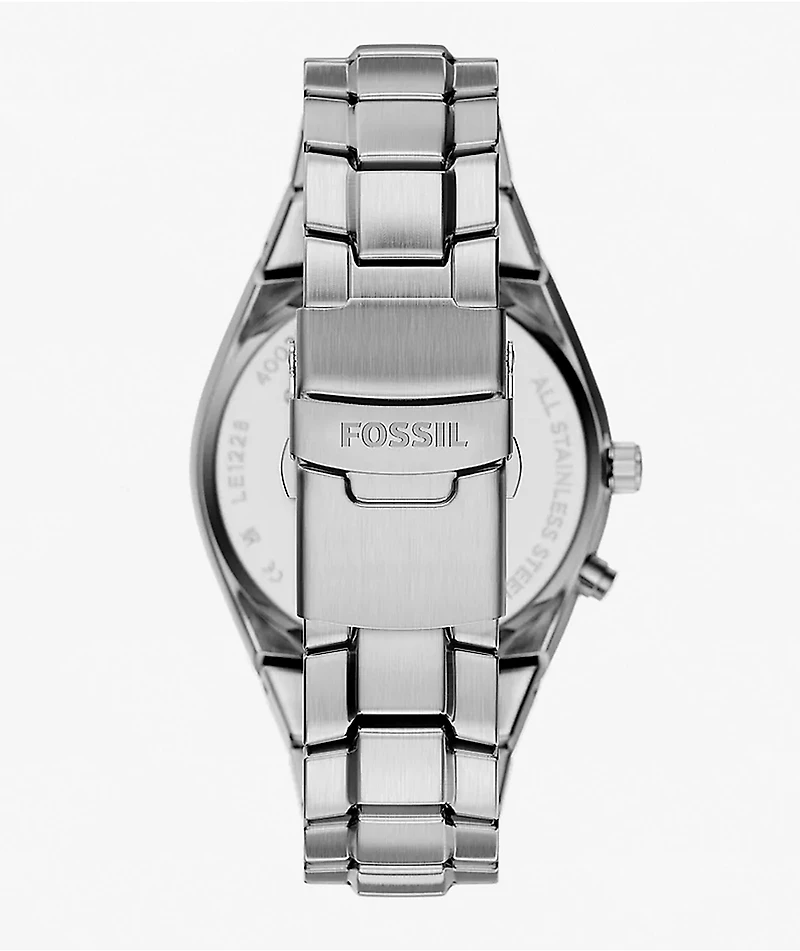 Fossil Big Tic Y2K Limited Silver Analog & Digital Watch