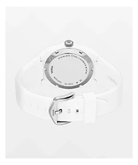 Fossil Everett Silicone White Analog Watch