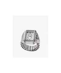Fossil Raquel Silver Analog Ring Watch