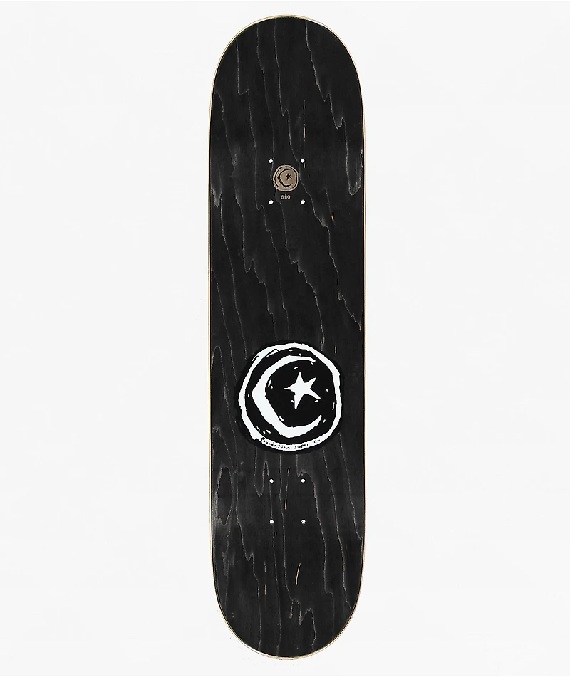 Foundation Block Green 8.0" Skateboard Deck