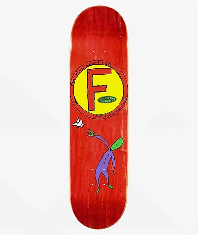 Foundation Circle F Bird 8.25" Skateboard Deck
