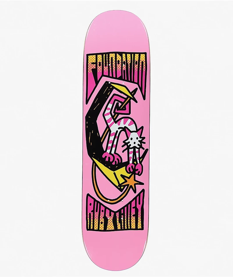 Foundation Ruby Cat Star 8.0" Skateboard Deck