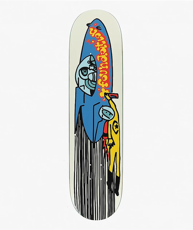 Foundation Spaceship 8.0" Skateboard Deck
