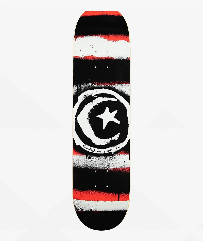Foundation Star And Moon 8.0" Skateboard Deck