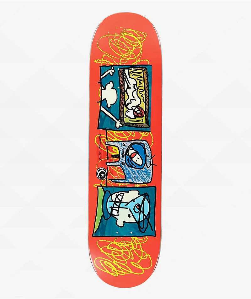 Foundation Television 8.5" Skateboard Deck